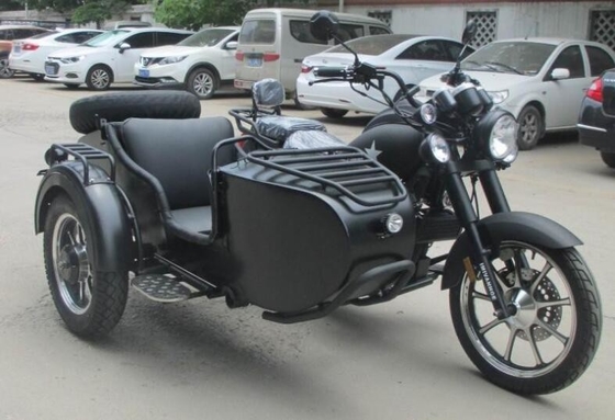 एडल्ट 250cc साइड कार मोटरसाइकिल 4 स्ट्रोक सिंगल सिलेंडर इंजन