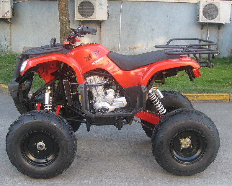 वाटर कूल्ड 4 व्हील ऑल टेरेन व्हीकल एटीवी 150CC 3.9HP चेन ड्राइव के साथ