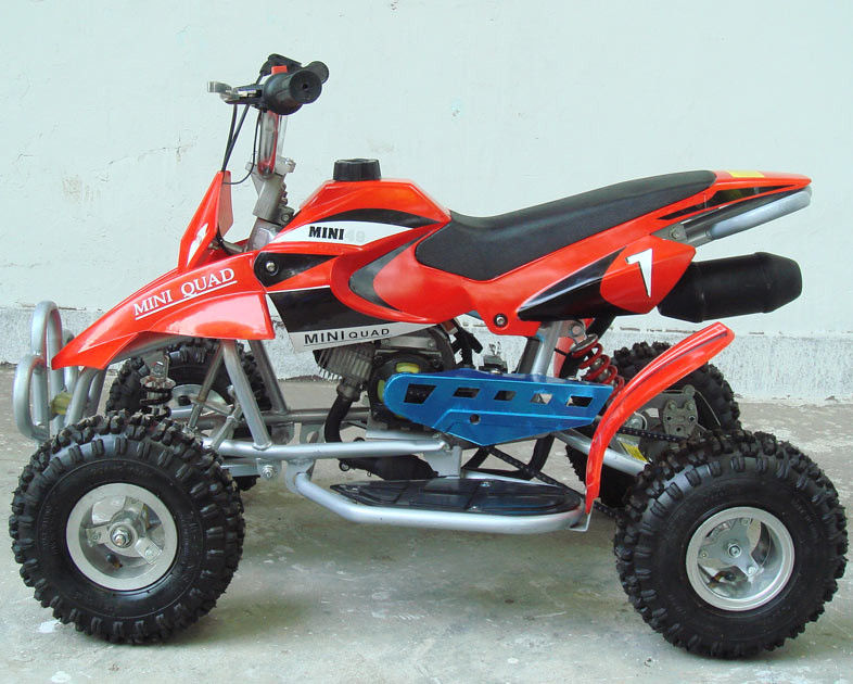 ऑफ रोड मोटरसाइकिल 2 - स्ट्रोक, 50cc क्वाड बाइक स्वचालित क्लच रियर व्हील ड्राइव