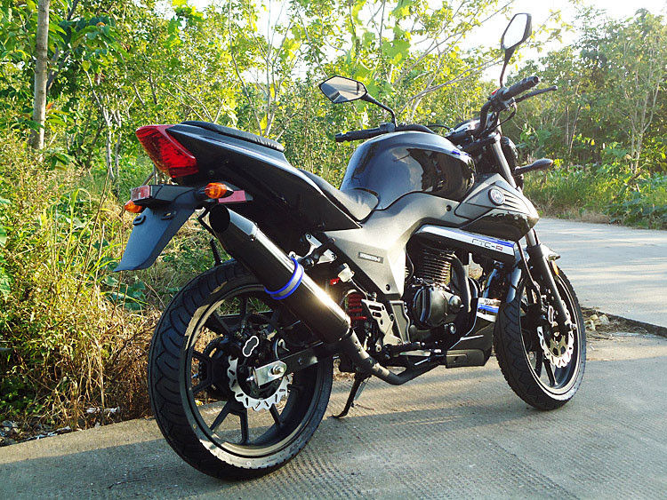 सिग्नल लाइट्स के साथ एयर कूल्ड हाई पावर्ड मोटरसाइकिल 250cc सिंगल सिलेंडर मोटरसाइकिल