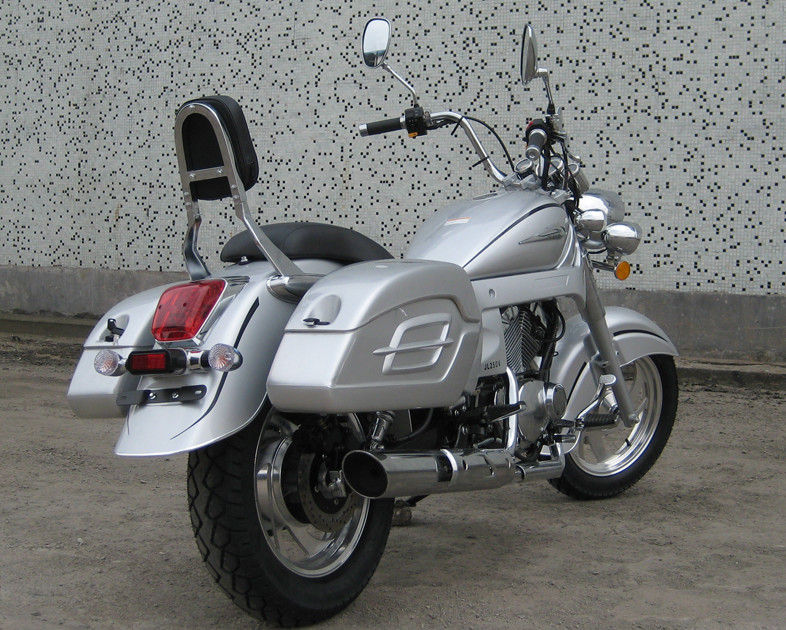 150CC / 250CC हाई पावर्ड मोटरसाइकल V Cylinder मजबूर एयर कूलिंग मैनुअल क्लच