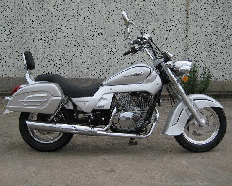 150CC / 250CC हाई पावर्ड मोटरसाइकल V Cylinder मजबूर एयर कूलिंग मैनुअल क्लच