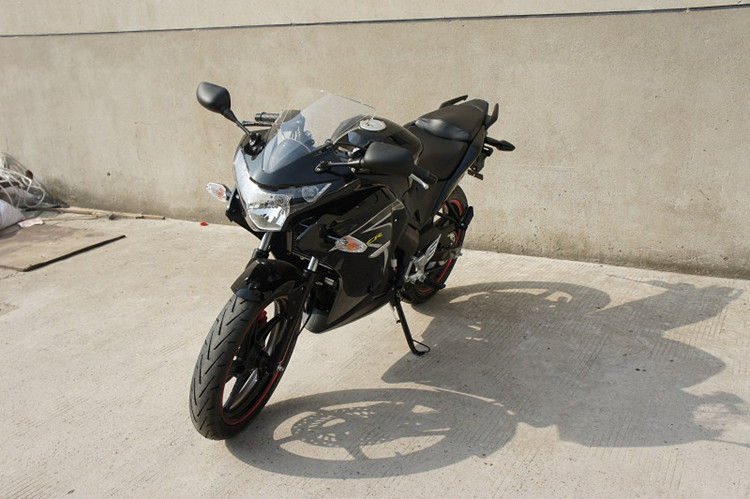 वयस्कों के लिए 2 सीटर इलेक्ट्रिक मोटरसाइकिल 250cc स्टैंडर्ड मोटरसाइकिल सिंगल सिलेंडर