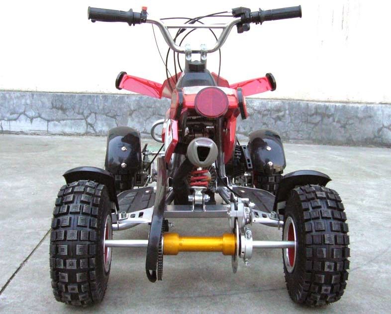 2 - सामने / रियर डिस्क फ्रंट / रियर शॉक एब्जॉर्बर के साथ स्ट्रोक 50cc एटीवी क्वाड बाइक
