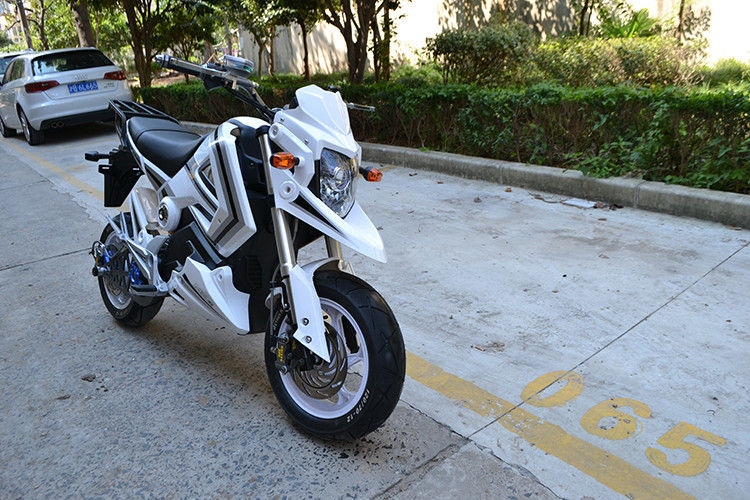लीड के साथ 60 किमी / एच 1500w इलेक्ट्रिक स्कूटर मोटरसाइकिल - एसिड बैटरी 72V 20AH