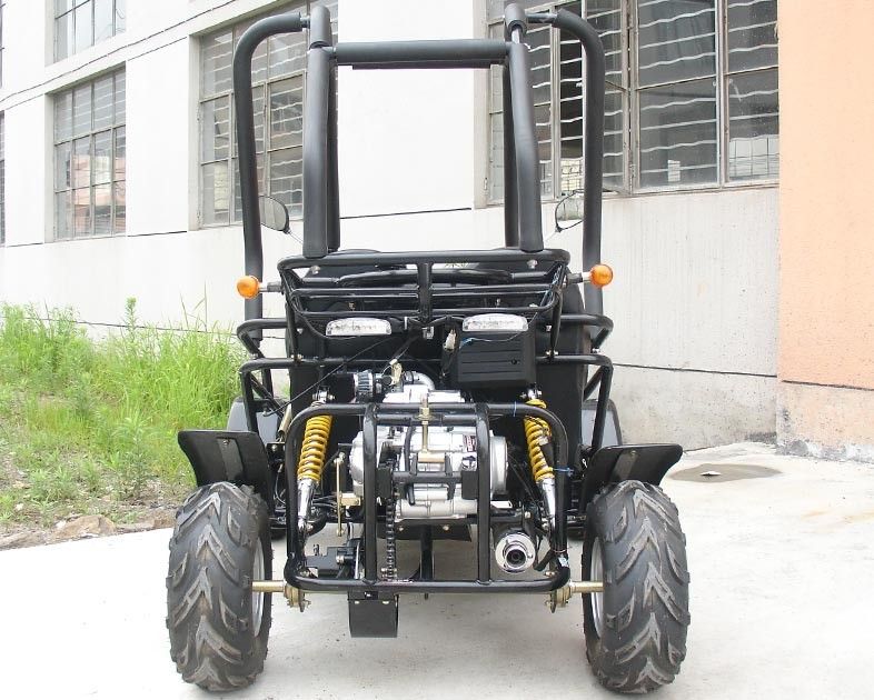SAMLL 110cc गो कार्ट बुगी / एडल्ट ऑफ रोड गो कार्ट को डबल एडजस्टेबल सीट के साथ