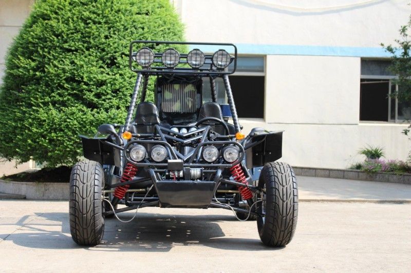 अतिरिक्त बड़े एकल सिलेंडर वाटर-कूल्ड गो कार्ट बुग्गी 650cc 23 एल फ्यूल टैंक