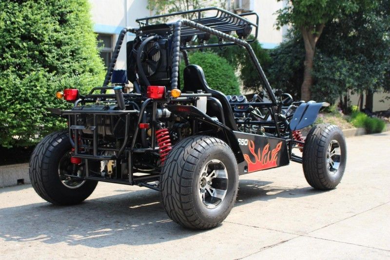 अतिरिक्त बड़े एकल सिलेंडर वाटर-कूल्ड गो कार्ट बुग्गी 650cc 23 एल फ्यूल टैंक