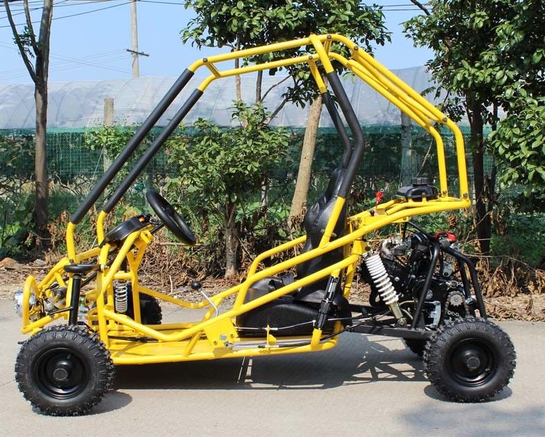 छोटे आकार 110CC गो कार्ट बुगी ऑटोमैटिक क्लच 3 स्पीड गियर रिवर्स के साथ