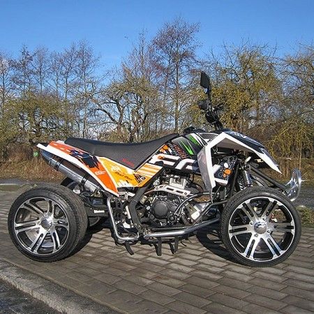CDI250cc अतिरिक्त बड़े आकार के युवा रेसिंग एटीवी CDI इलेक्ट्रिक स्टार्ट सिस्टम मैनुअल क्लच