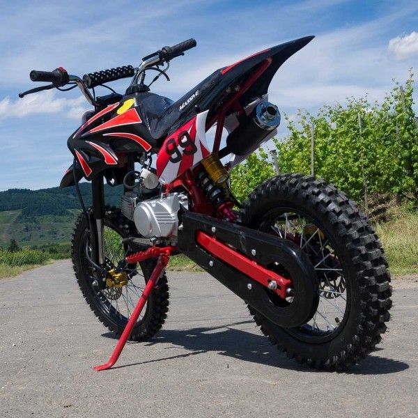 125cc मिडिल साइज डर्ट बाइक मोटरसाइकिल इलेक्ट्रिक / किक स्टार्ट मैनुअल मैनुअल क्लच के साथ