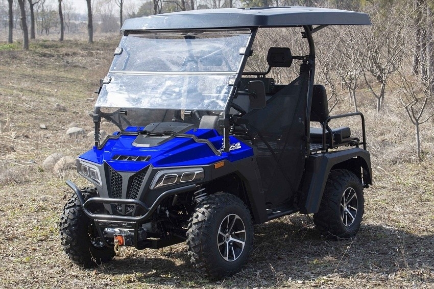 गोल्फ कार्ट 450 EFI 4X4 UTV 450 MAX - 4 यात्री 4WD फ्रंट एंड रियर डिफरेंशियल विथ लॉक इंजन बैलेंस शाफ्ट