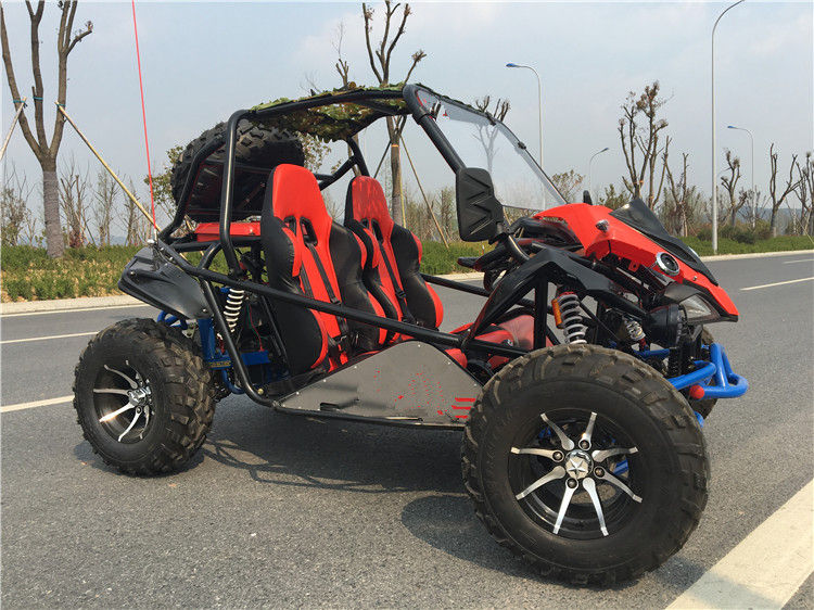 12V 9AH बैटरी के साथ क्षैतिज सिंगल सिलेंडर 2 सीटर ऑफ रोड गो कार्ट 11.1 एचपी