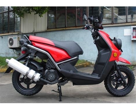 स्वचालित क्लच 150CC वयस्क मोटर स्कूटर 4 स्ट्रोक स्कूटर CVT 8.5nm / 4000rpm