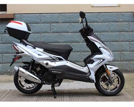 4.41hp / 7500rpm वयस्क मोटर स्कूटर CVT 2 व्हील स्कूटर 13 