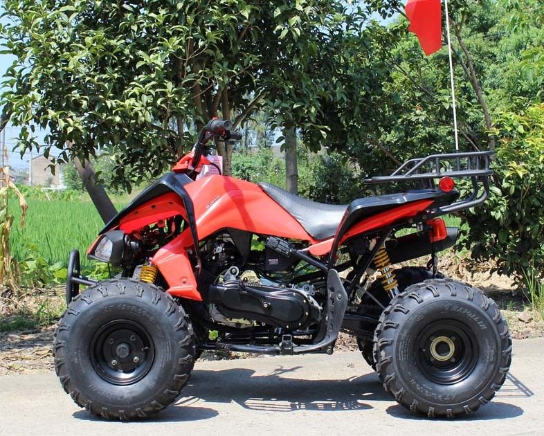 13.9HP वाटर कूल्ड यूथ रेसिंग एटीवी 200 सीसी 4 व्हीलर रियर डिस्क ब्रेक के साथ