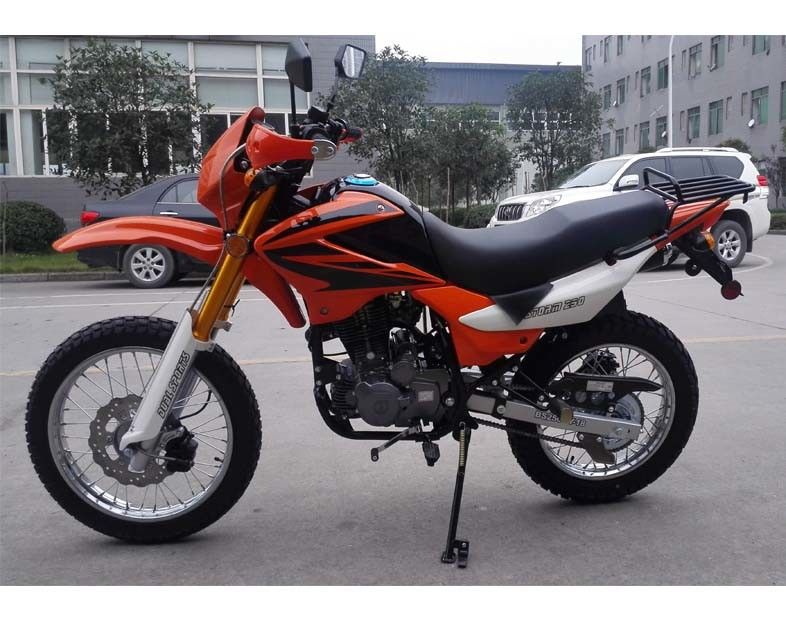 एयर कूलिंग बैलेंस दस्ता इंजन के साथ 229cc एयर कूलिंग डर्ट बाइक मोटरसाइकिल ऑफ रोड मोटरसाइकिल