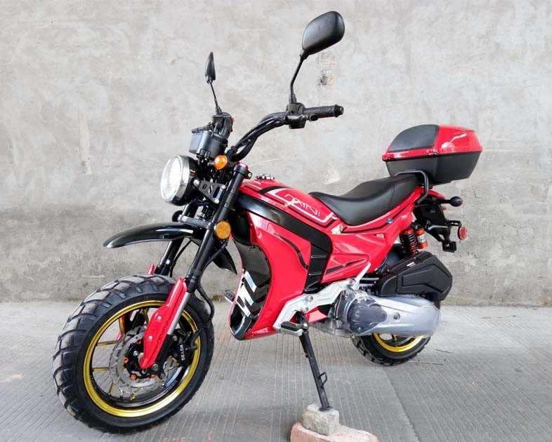 फ्रंट डिस्क रियर ड्रम 150cc स्ट्रीट मोटरसाइकिल राउंड लाइट बिग ट्राइ एल्युमिनियम रिम