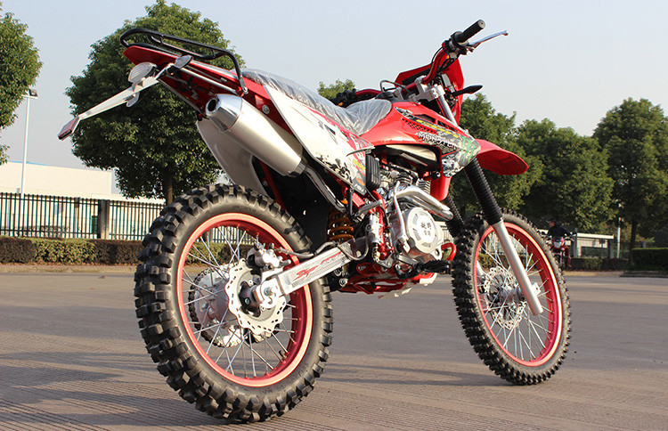 CDI Lgnition गैस पावर्ड डर्ट बाइक 150cc मिनी टाइप 150KG लोड हो रहा है वजन
